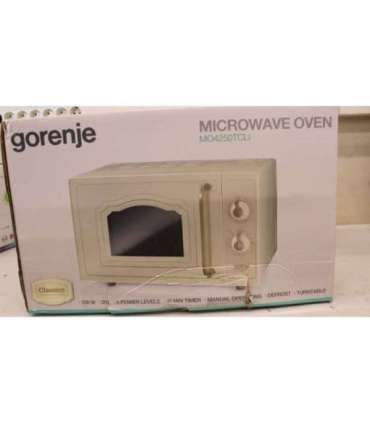 SALE OUT. Gorenje MO4250TCLI Microwave oven, Free standing, Capacity 20 L, Power 700 W, No display, Ivory Gorenje