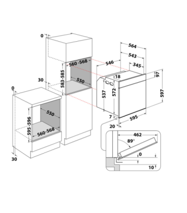 Whirlpool WOI4S8PM2SBA