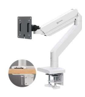 MONITOR ACC DESK MOUNT/15-42" BLK/WHT G110-BW ONKRON