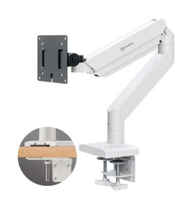 MONITOR ACC DESK MOUNT/15-42" BLK/WHT G110-BW ONKRON