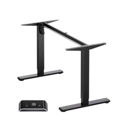 DESK FRAME MOTORISED/BLACK WDF221E-B ONKRON