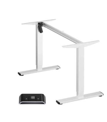 DESK FRAME MOTORISED/WHITE WDF221E-W ONKRON