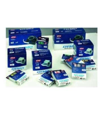 Dymo Schriftband 40917 Red Black Schwarz (S0720720)