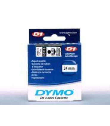 Dymo Schriftband 53710 Clear Black (S0720920)