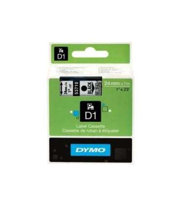 Dymo Schriftband 53710 Clear Black (S0720920)