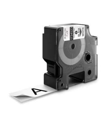 Dymo Schriftband Rhino Black White (1734523)