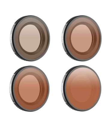 Set of 4 Sunnylife ND8/PL + ND16/PL + ND32/PL + ND64/PL filters for Osmo Nano