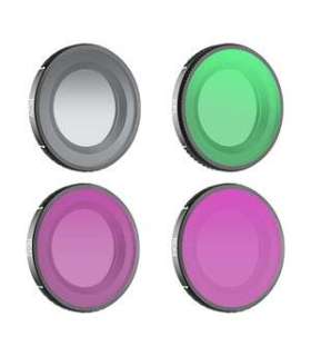 Set of 4 Sunnylife MCUV + CPL + ND32 + ND64 filters for Osmo Nano