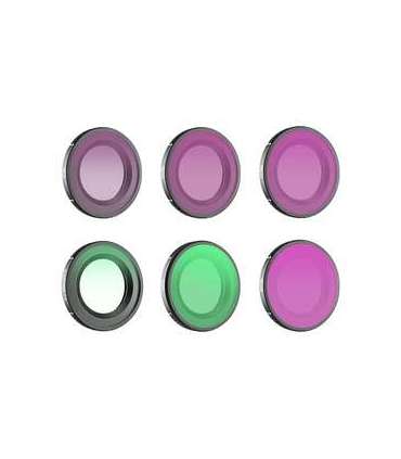 Set of 6 Sunnylife 1/4 Black Mist + CPL + ND8 + ND16 + ND32 + ND64 filters for Osmo Nano