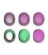 Set of 6 Sunnylife 1/4 Black Mist + CPL + ND8 + ND16 + ND32 + ND64 filters for Osmo Nano
