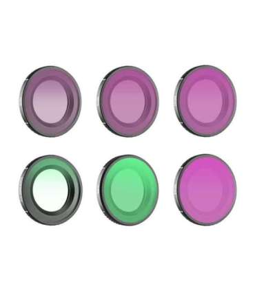 Set of 6 Sunnylife 1/4 Black Mist + CPL + ND8 + ND16 + ND32 + ND64 filters for Osmo Nano