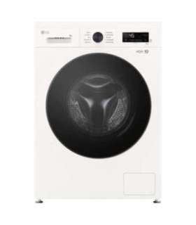 LG F4X1009NWB Washing machine, A, Front loading, Washing capacity 9 kg, Depth 55 cm, 1400 RPM, White