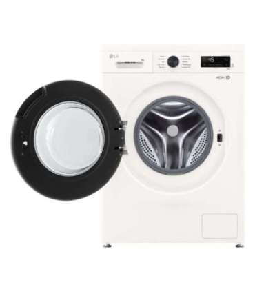 LG F4X1009NWB Washing machine, A, Front loading, Washing capacity 9 kg, Depth 55 cm, 1400 RPM, White