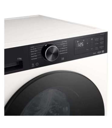 LG F4X5011THB Washing machine, A, Front loading, Washing capacity 11 kg, Depth 56.5 cm, 1400 RPM, White