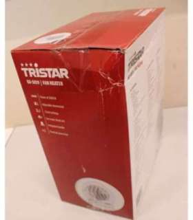 SALE OUT. Tristar KA-5039 Electric Fan Heater, 3 Adjustable Settings, Power 2000 W, White Tristar Heater KA-5039 |