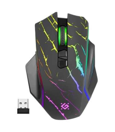 MOUSE DEFENDER GM-503 URAN OPTIC RF RGB 3200dpi 8P