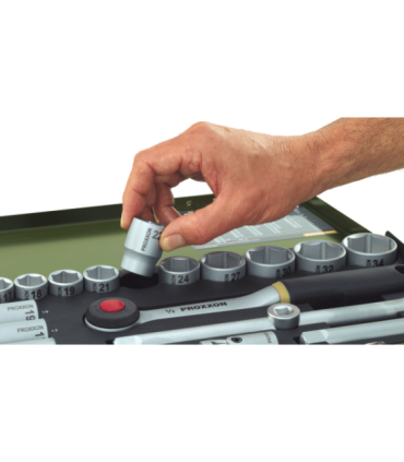 Proxxon Socket and Ratchet Set, 3/8" 65 pc(s)