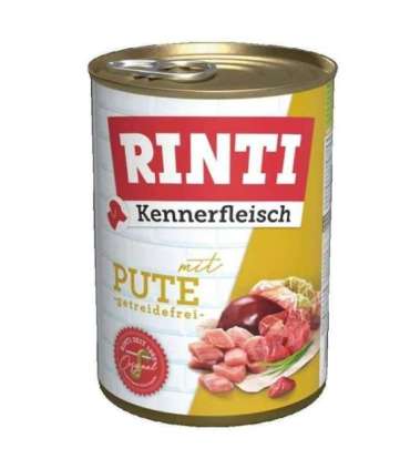 RINTI Kennerfleisch Turkey - wet dog food - 400g