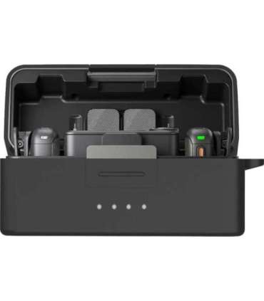 PULUZ Silicone Charging Case Protective Cover for DJI Mic 3 (Black)