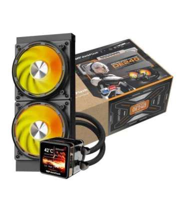 CPU water cooling DE240 (black)