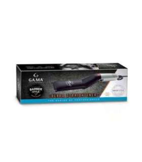 GA.MA GIB4005 Barber Style Beard straightener, Black/Silver