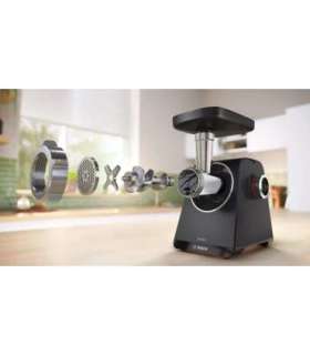 Bosch Serie 4 MFWS440B mincer 1900 W Black, Silver