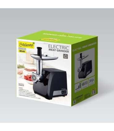 Maestro MR-855 Meat Grinder 2000 W Black
