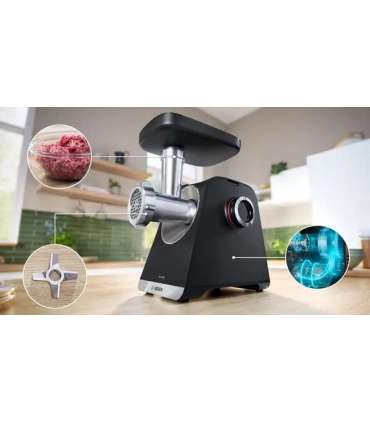 Bosch Serie 6 MFWS650B mincer 500 W Black, Silver