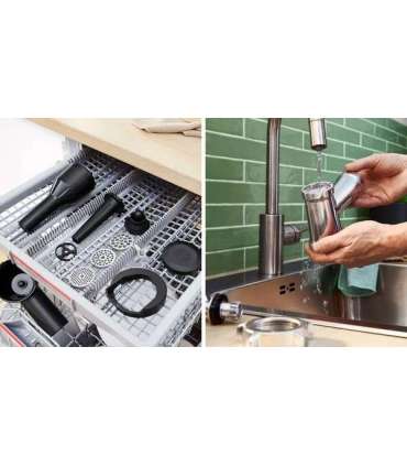 Bosch Serie 6 MFWS650B mincer 500 W Black, Silver