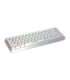 Fifine GK1W mechancial keyboard, 65% RGB (white)