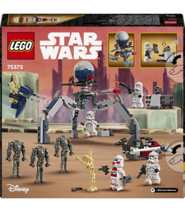 LEGO Star Wars Clone Trooper-i ja Battle Droid-i lahingukomplekt