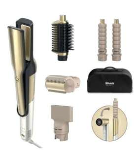 Shark HD6051SEU hair styling tool Multistyler Airflow Gold 1500 W 2.44 m
