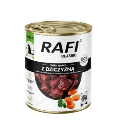 Dolina Noteci Rafi Classic z dziczyzną dla psa 800g