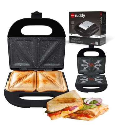 ELDOM Sandwich RUDDY, 750 W, granite slabs