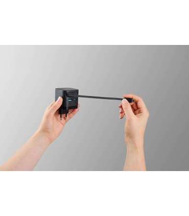 POWER ADAPTER 1XUSB-A/1XUSB-C/BLACK 7806522 INTENSO