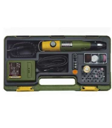 PROXXON Model building and engraving set with MICROMOT drill/grinder 60/E