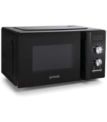 Gorenje Microwave Oven MO20A3BH Free standing 800 W Convection Black