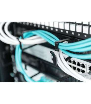 Digitus Cable Management Panel with Brush Entries for 483 mm (19") Cabinets, 1U DN-97663