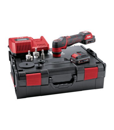 FLEX The smart cordless polisher 12 V, rotary and random orbital free-running PXE 80 12-EC/2.5 SET