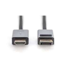 Digitus 4K DisplayPort Adapter Cable, DP - HDMI Type A DB-340202-018-S 1.8 m