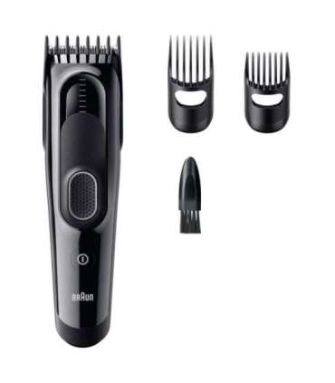 Braun Hair Clipper HC5530 Series 5 Cordless Number of length steps 17 Black
