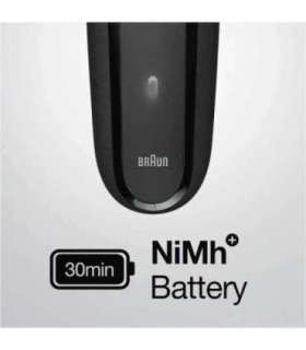 Braun Shaver 300BT Series 3 Operating time (max) 30 min NiMH Black
