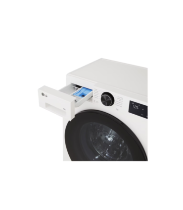 LG F2X50S9TWB Washing machine, A, Front loading, Washing capacity 9 kg, Depth 47.5 cm, 1200 RPM, White LG