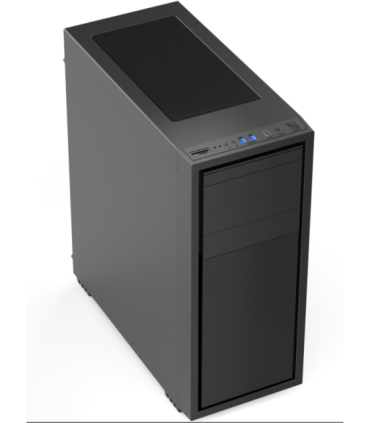 Gembird Fornax K500 ATX computer case, Midi Tower, Black