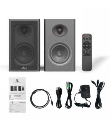 Laudberg XS1B bookshelf speakers 2.0 80W black