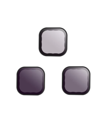 Telesin 8/16/32 ND filter set for GoPro Hero 9 / Hero 10 / Hero 11 / Hero 12 / Mini (GP-FLT-902)