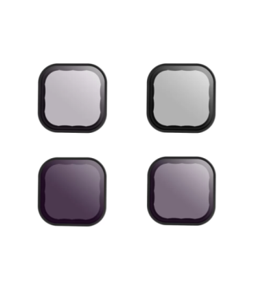 Lens filter set CPL+ND 8/16/32 Telesin for GoPro Hero 9 / Hero 10 / Hero 11 / Hero 12 (GP-FLT-903)