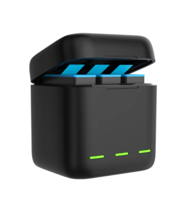 3-slot charger box Telesin  for GoPro Hero 12 / Hero 11 / Hero 10 / Hero 9