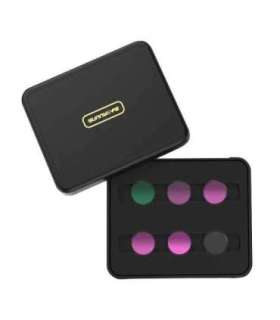Set of 6 filters MCUV+CPL+ND4+ND8+ND16+ND32 Sunnylife for Insta360 GO 3/2