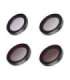 Set of 4 CPL/ND8/ND16/ND32 Telesin filters for Insta360 GO 2/3 camera
